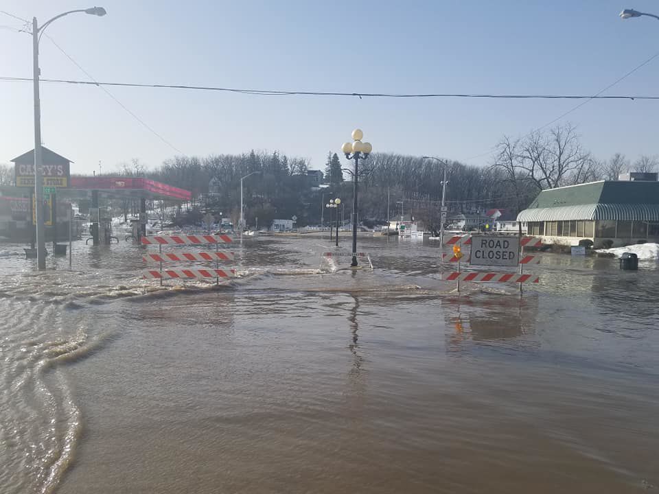 Flooding in Darlington